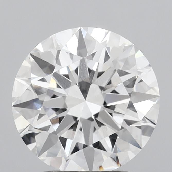 2.82 Carat Round Shaped, Ideal Cut, E Color, VVS2 Clarity, IGI Certified Lab Grown Diamond