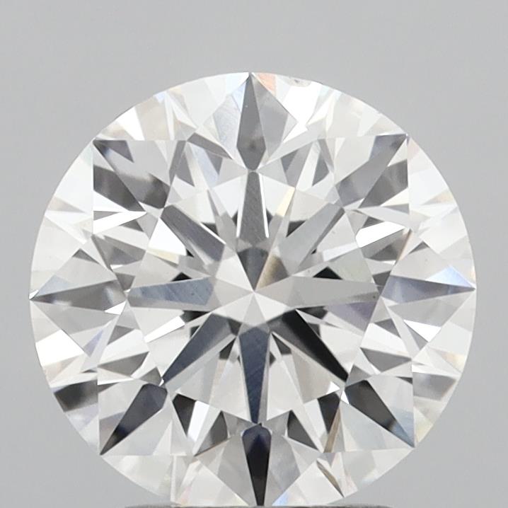 2.59 Carat Round Shaped, Ideal Cut, F Color, VS2 Clarity, IGI Certified Lab Grown Diamond