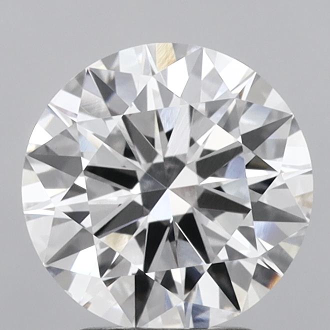 2.79 Carat Round Shaped, Excellent Cut, E Color, VS1 Clarity, IGI Certified Lab Grown Diamond