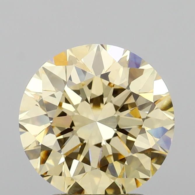 2.52 Carat Round Shaped, Excellent Cut, VVS2 Clarity, IGI Certified Lab Grown Diamond