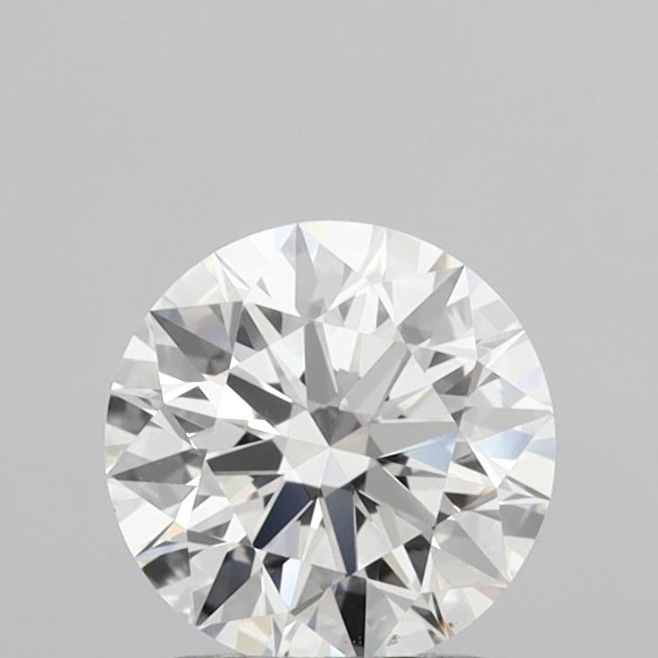 1.53 Carat Round Shaped, Ideal Cut, F Color, VVS2 Clarity, IGI Certified Lab Grown Diamond