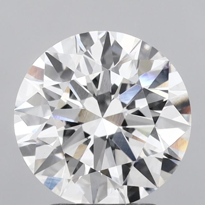2.71 Carat Round Shaped, Ideal Cut, E Color, VVS2 Clarity, IGI Certified Lab Grown Diamond