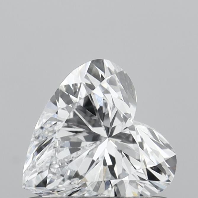 0.54 Carat Heart Shaped, Very Good Cut, E Color, VVS1 Clarity, IGI Certified Lab Grown Diamond