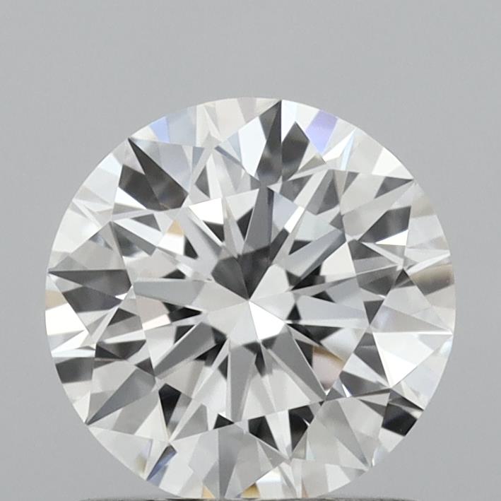 1.08 Carat Round Shaped, Ideal Cut, D Color, VVS2 Clarity, IGI Certified Lab Grown Diamond