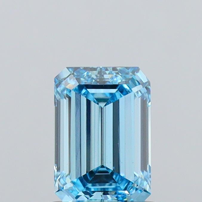 1.18 Carat Emerald Shaped, Ideal Cut, VVS2 Clarity, IGI Certified Lab Grown Diamond
