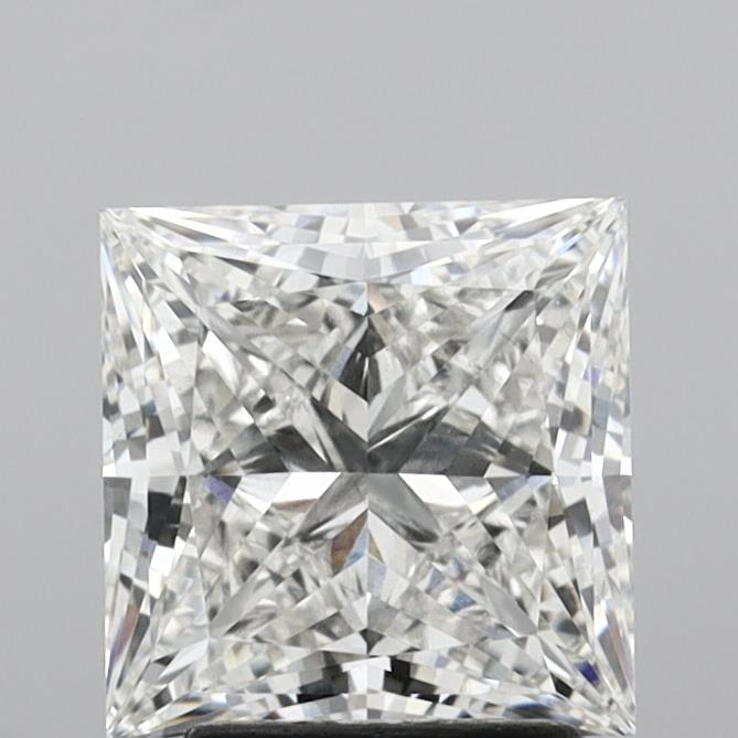 2.82 Carat Princess Shaped, Excellent Cut, F Color, VS1 Clarity, IGI Certified Lab Grown Diamond