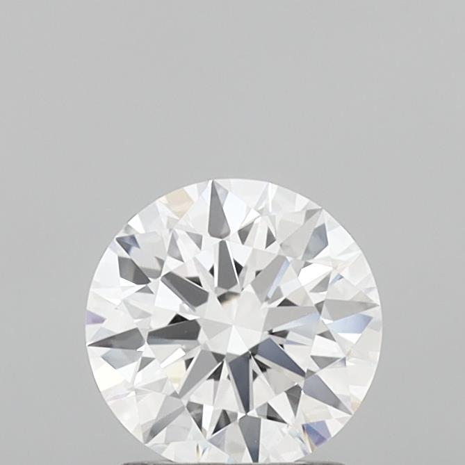 1.23 Carat Round Shaped, Ideal Cut, D Color, VS1 Clarity, IGI Certified Lab Grown Diamond