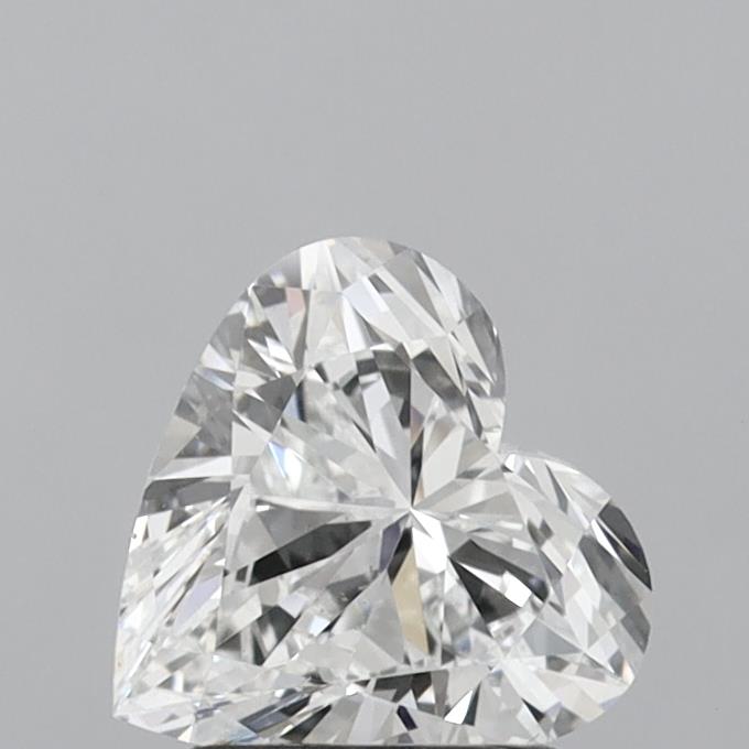 1.53 Carat Heart Shaped, Ideal Cut, E Color, VS2 Clarity, IGI Certified Lab Grown Diamond