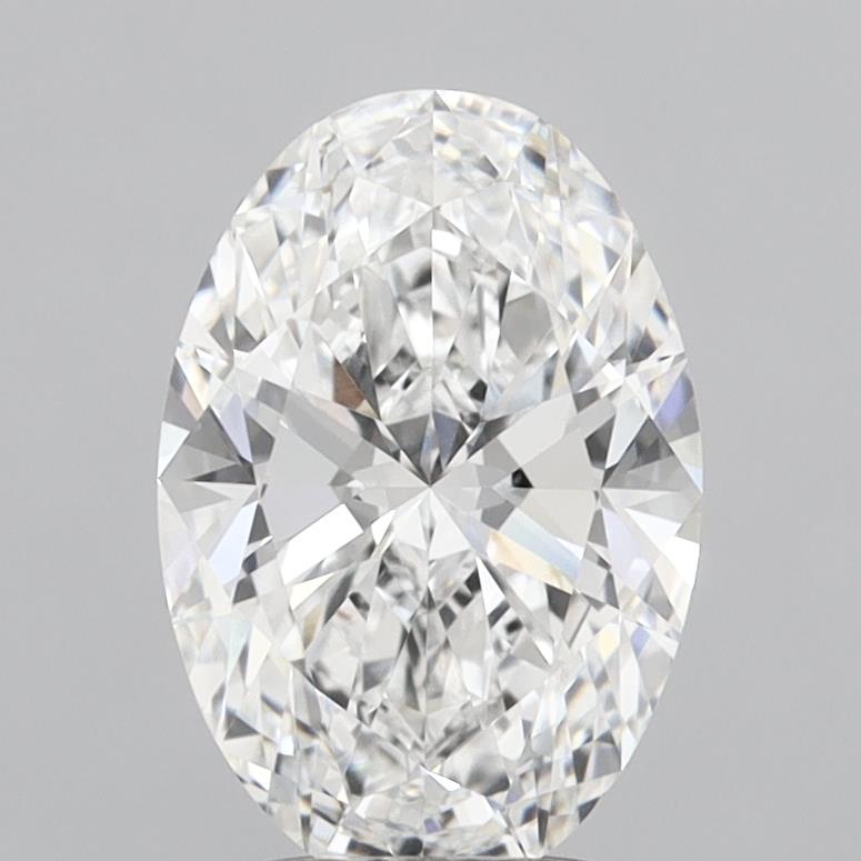 2.72 Carat Oval Shaped, Ideal Cut, E Color, VVS1 Clarity, IGI Certified Lab Grown Diamond