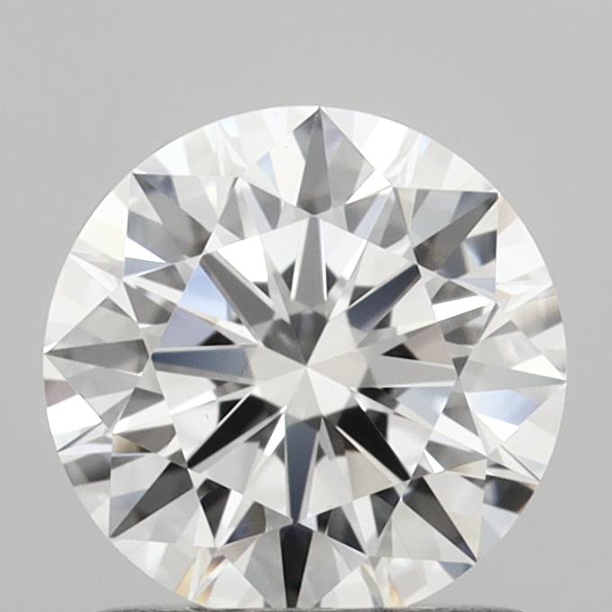 1.07 Carat Round Shaped, Ideal Cut, D Color, VVS2 Clarity, IGI Certified Lab Grown Diamond
