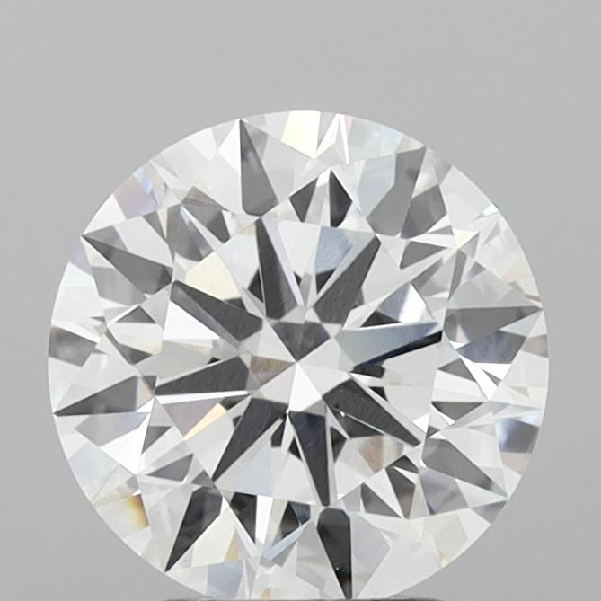 2.78 Carat Round Shaped, Ideal Cut, E Color, VVS2 Clarity, IGI Certified Lab Grown Diamond