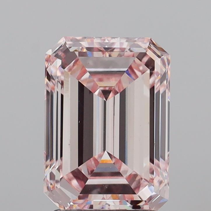 2.96 Carat Emerald Shaped, Very Good Cut, VS1 Clarity, IGI Certified Lab Grown Diamond