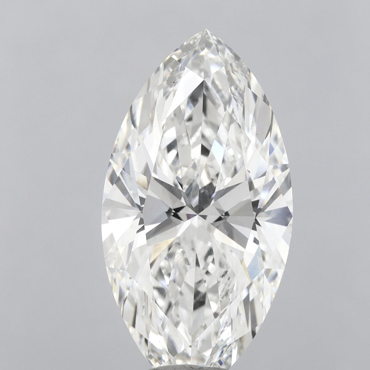 9.71 Carat Marquise Shaped, Ideal Cut, G Color, VVS2 Clarity, IGI Certified Lab Grown Diamond