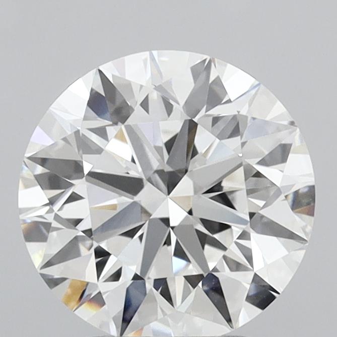 3.05 Carat Round Shaped, Ideal Cut, E Color, VVS1 Clarity, IGI Certified Lab Grown Diamond