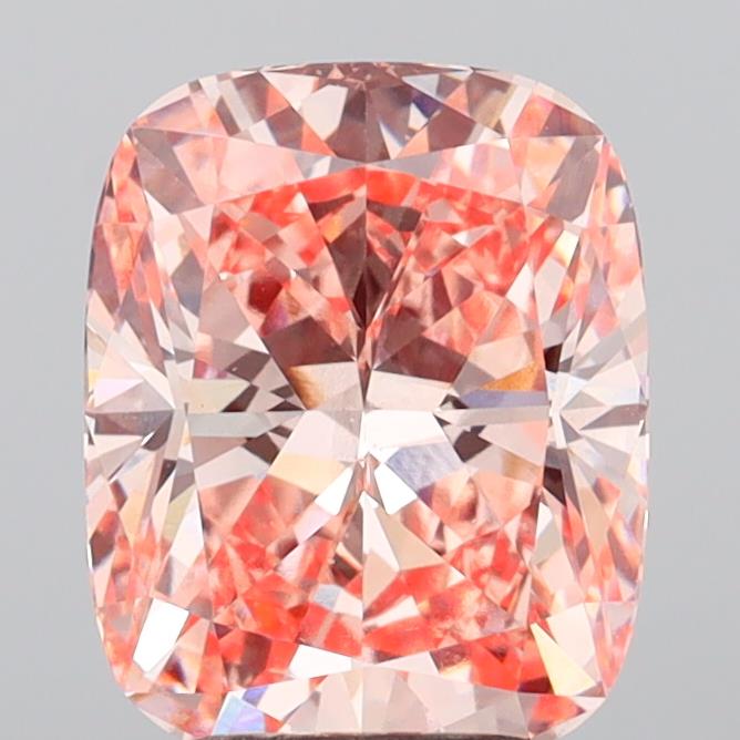 3.43 Carat Cushion Shaped, Ideal Cut, VS1 Clarity, IGI Certified Lab Grown Diamond
