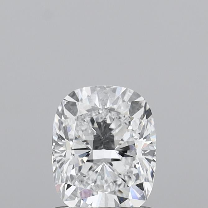 0.96 Carat Cushion Shaped, Ideal Cut, D Color, VVS1 Clarity, IGI Certified Lab Grown Diamond