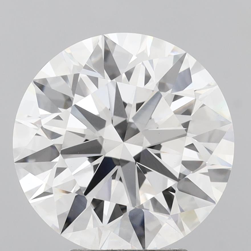 10.05 Carat Round Shaped, Ideal Cut, F Color, VVS2 Clarity, IGI Certified Lab Grown Diamond