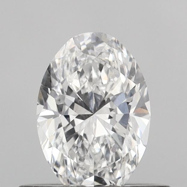 0.54 Carat Oval Shaped, Very Good Cut, D Color, VVS2 Clarity, IGI Certified Lab Grown Diamond