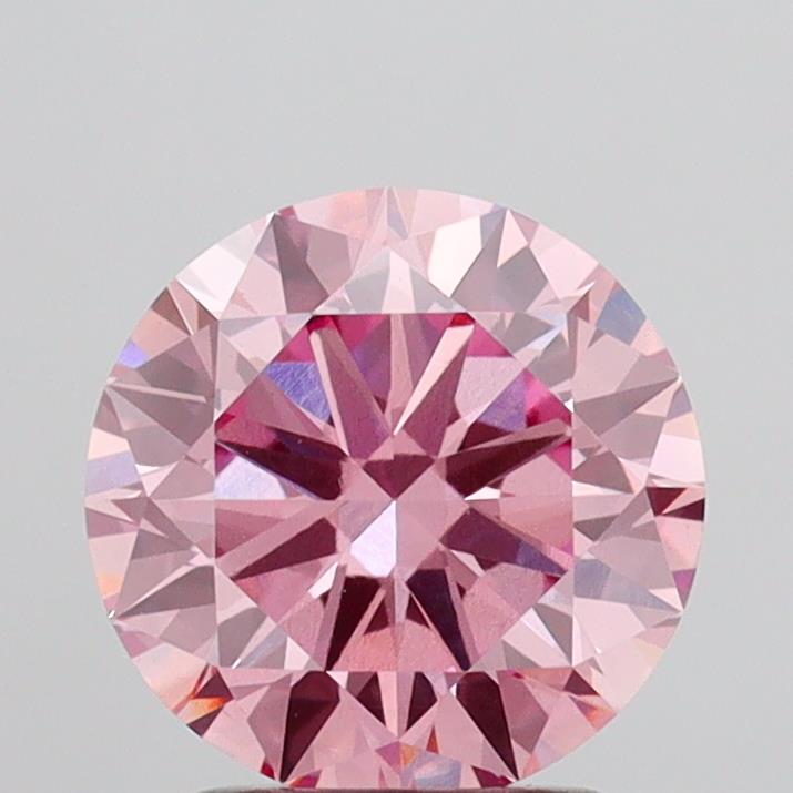 2.07 Carat Round Shaped, Excellent Cut, VS1 Clarity, IGI Certified Lab Grown Diamond