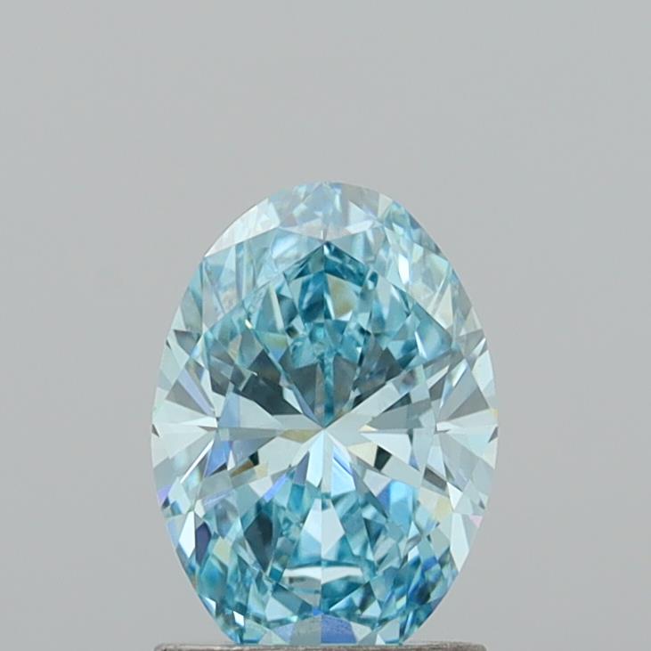 1.36 Carat Oval Shaped, Ideal Cut, VS1 Clarity, IGI Certified Lab Grown Diamond