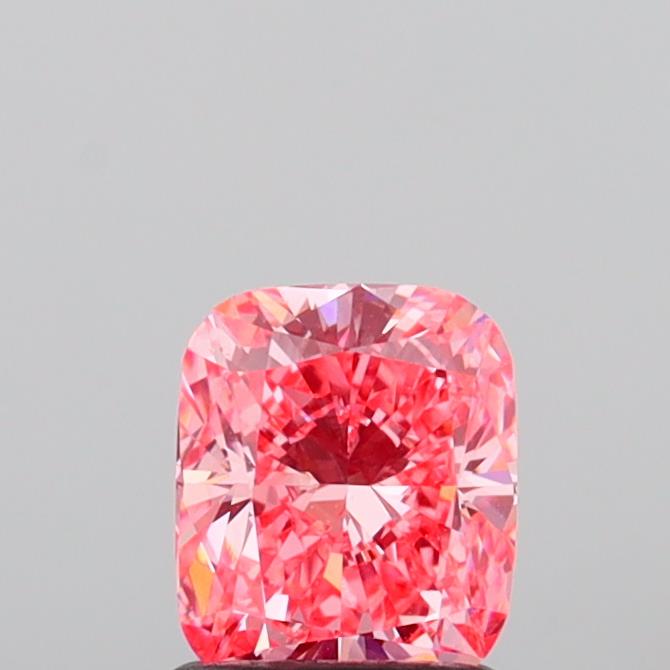 1.00 Carat Cushion Shaped, Ideal Cut, VVS2 Clarity, IGI Certified Lab Grown Diamond