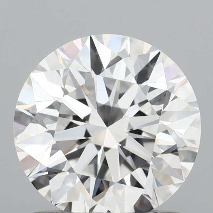 1.05 Carat Round Shaped, Excellent Cut, D Color, VVS2 Clarity, IGI Certified Lab Grown Diamond