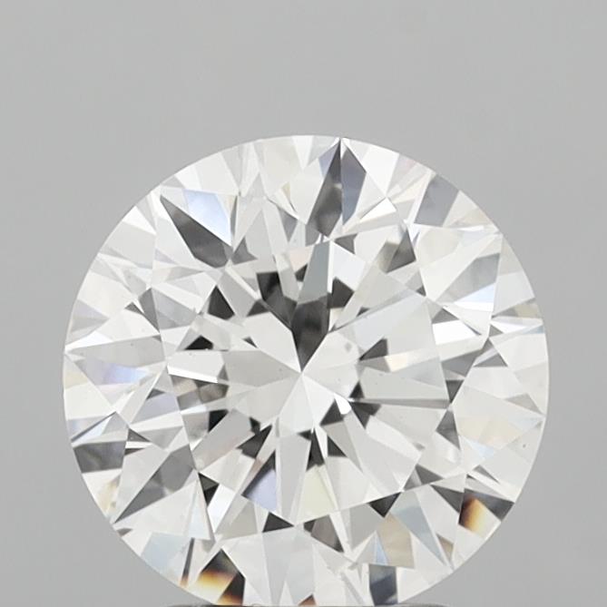 2.49 Carat Round Shaped, Excellent Cut, E Color, VS1 Clarity, IGI Certified Lab Grown Diamond
