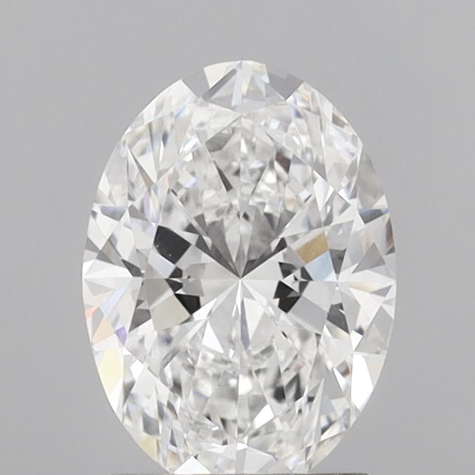 2.07 Carat Oval Shaped, Ideal Cut, D Color, VVS2 Clarity, IGI Certified Lab Grown Diamond