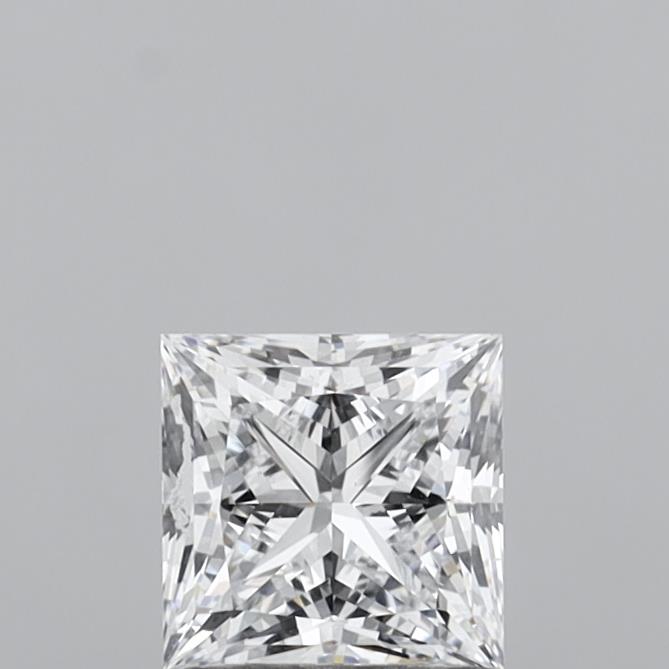 1.08 Carat Princess Shaped, Ideal Cut, D Color, VVS1 Clarity, IGI Certified Lab Grown Diamond