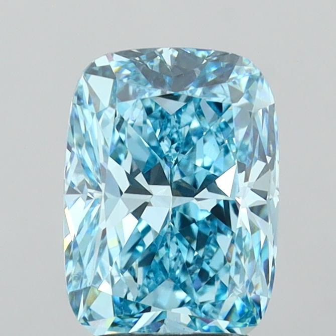 2.47 Carat Cushion Shaped, Ideal Cut, VS1 Clarity, IGI Certified Lab Grown Diamond