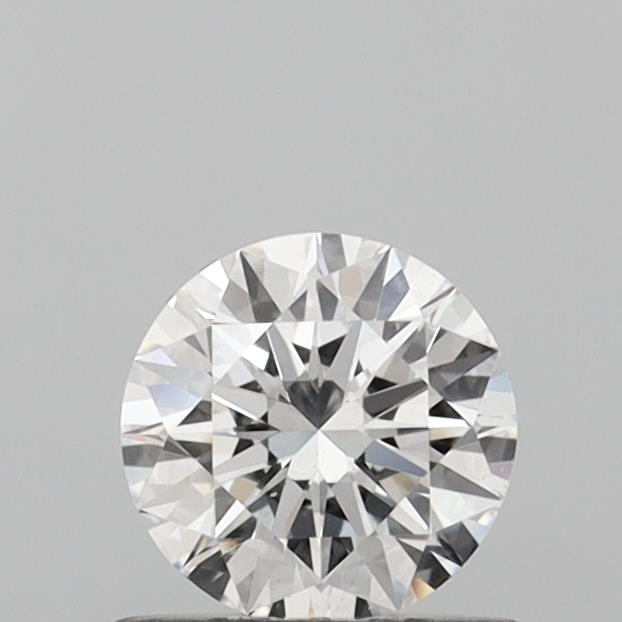 0.62 Carat Round Shaped, Ideal Cut, D Color, VS2 Clarity, IGI Certified Lab Grown Diamond