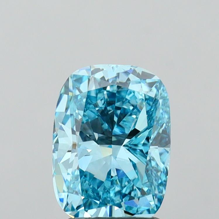 1.89 Carat Cushion Shaped, Ideal Cut, VVS2 Clarity, IGI Certified Lab Grown Diamond