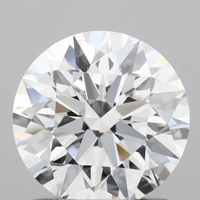1.08 Carat Round Shaped, Ideal Cut, D Color, VVS2 Clarity, IGI Certified Lab Grown Diamond
