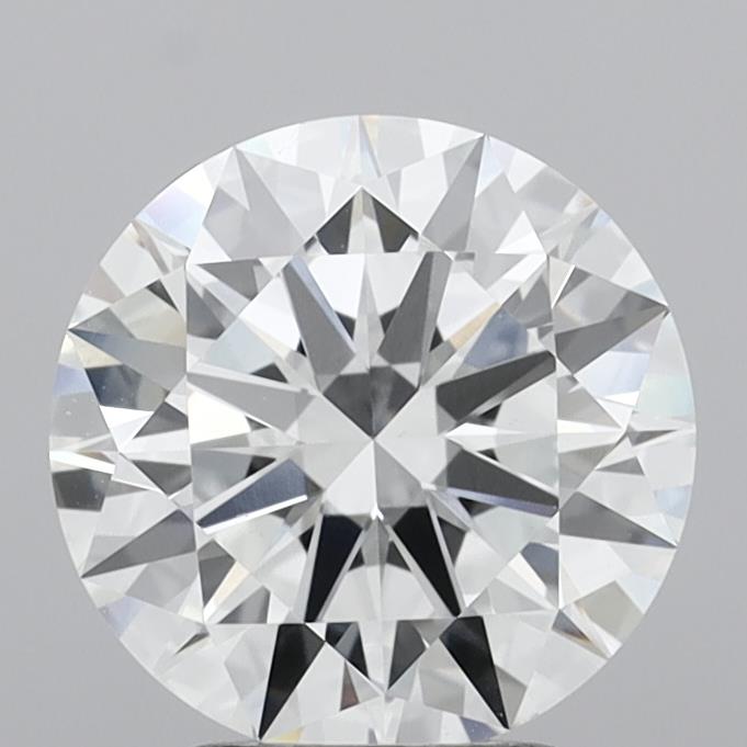 3.03 Carat Round Shaped, Excellent Cut, E Color, VVS1 Clarity, IGI Certified Lab Grown Diamond
