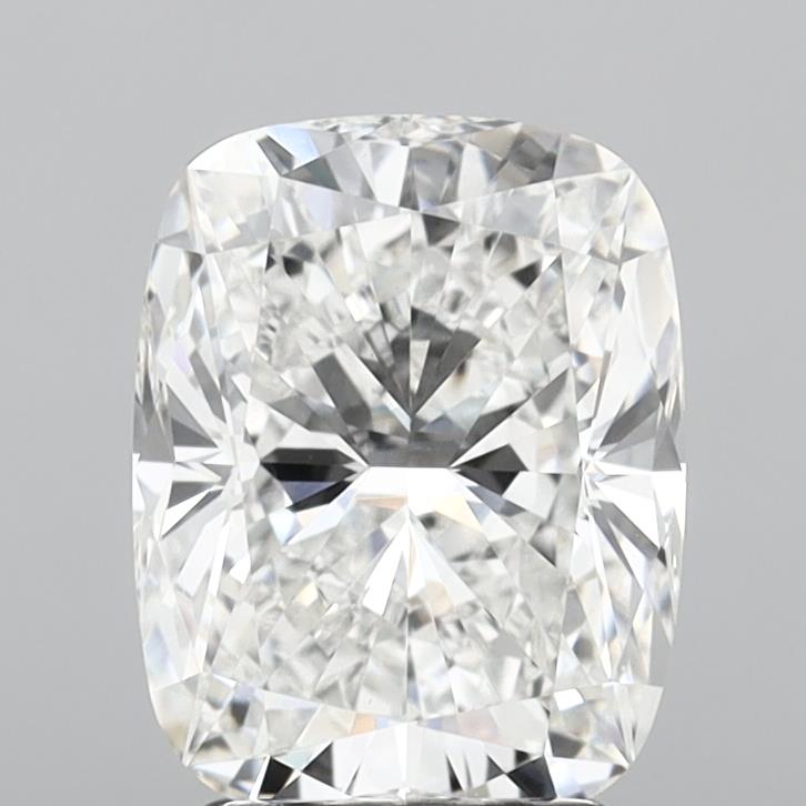 3.28 Carat Cushion Shaped, Ideal Cut, E Color, VVS2 Clarity, IGI Certified Lab Grown Diamond