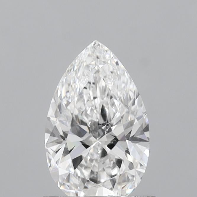 0.96 Carat Pear Shaped, Ideal Cut, D Color, SI1 Clarity, IGI Certified Lab Grown Diamond