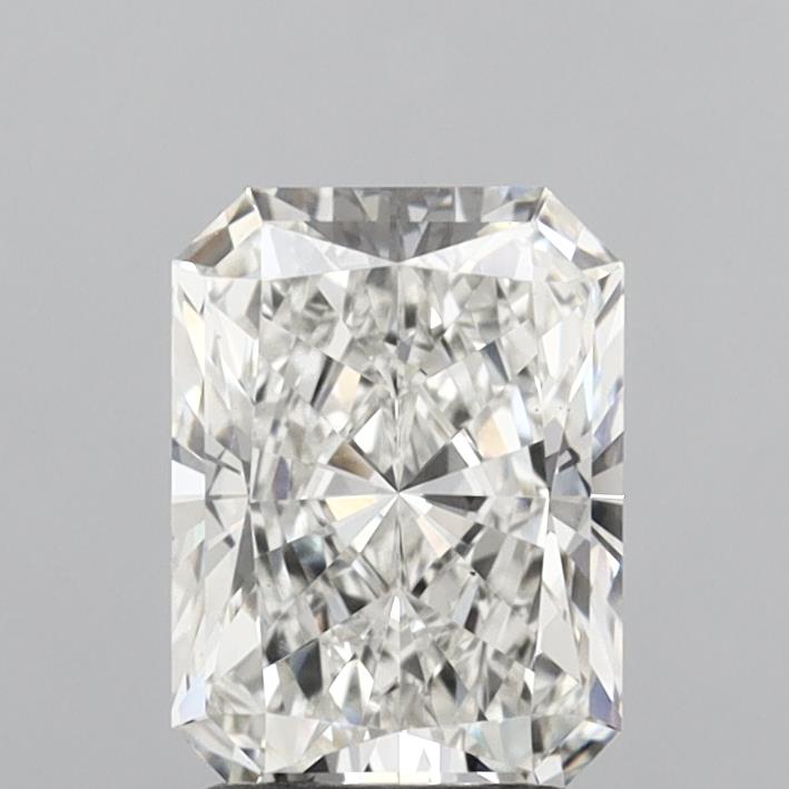 2.06 Carat Radiant Shaped, Ideal Cut, G Color, VS1 Clarity, IGI Certified Lab Grown Diamond