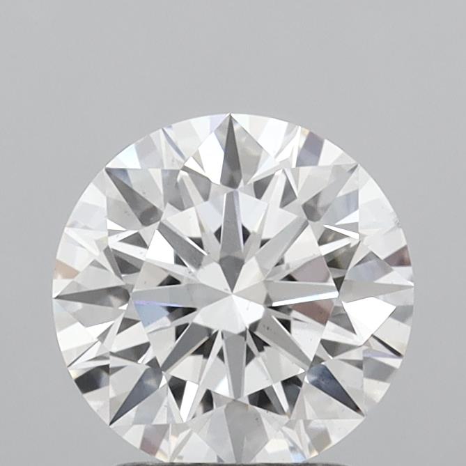 2.07 Carat Round Shaped, Ideal Cut, D Color, VS2 Clarity, IGI Certified Lab Grown Diamond