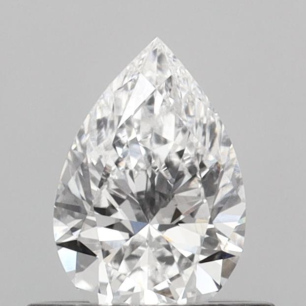0.52 Carat Pear Shaped, D Color, VVS2 Clarity, IGI Certified Lab Grown Diamond