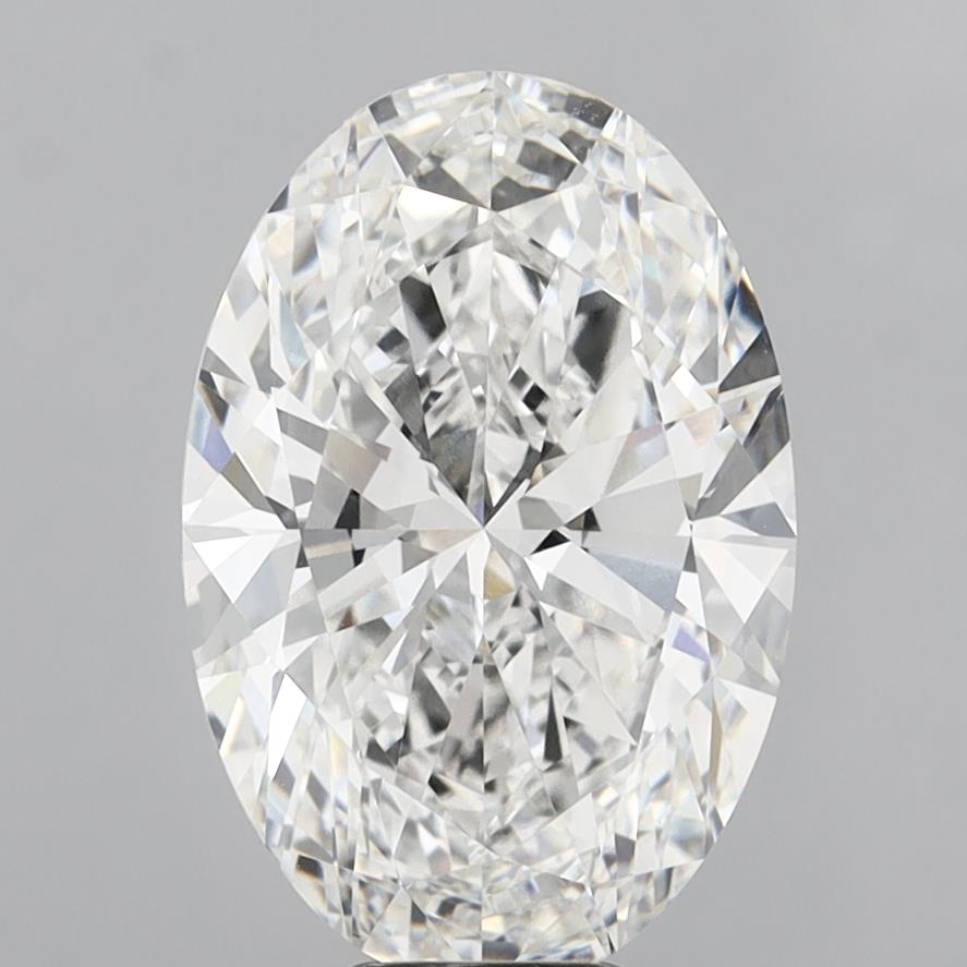 9.49 Carat Oval Shaped, Ideal Cut, F Color, VVS2 Clarity, IGI Certified Lab Grown Diamond