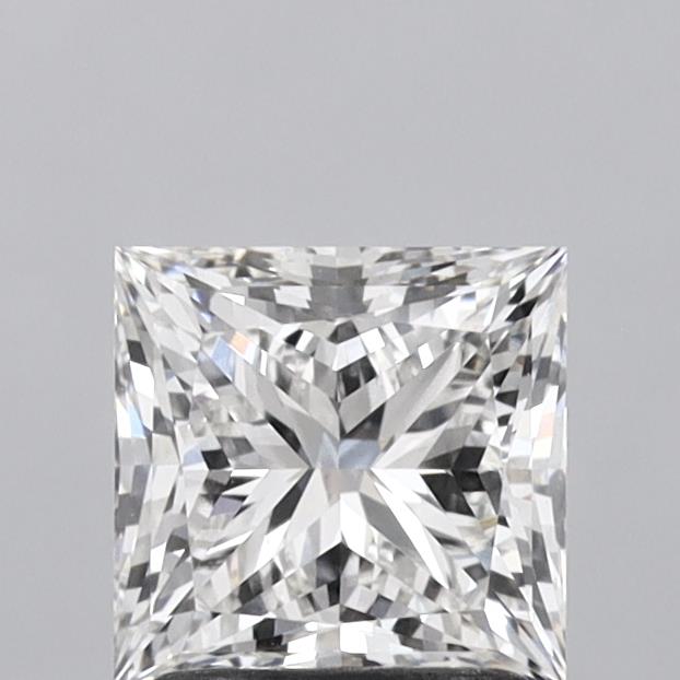 1.79 Carat Princess Shaped, Ideal Cut, F Color, VS1 Clarity, IGI Certified Lab Grown Diamond