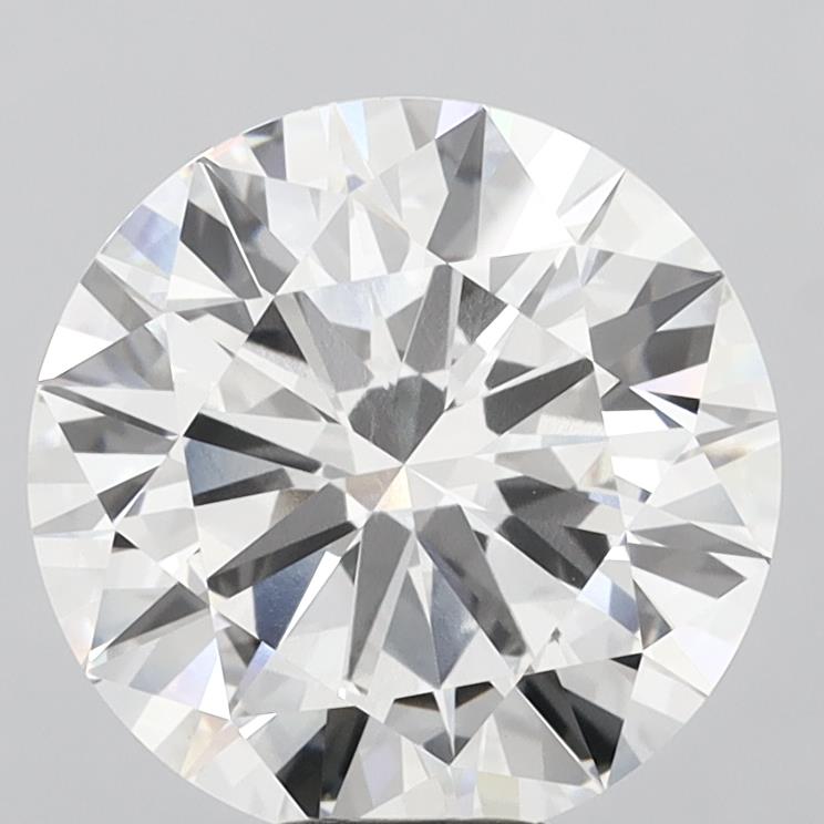 10.01 Carat Round Shaped, Excellent Cut, F Color, VVS2 Clarity, IGI Certified Lab Grown Diamond