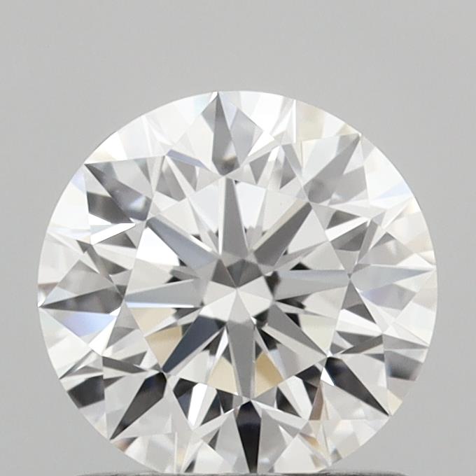 1.04 Carat Round Shaped, Ideal Cut, D Color, VVS2 Clarity, IGI Certified Lab Grown Diamond
