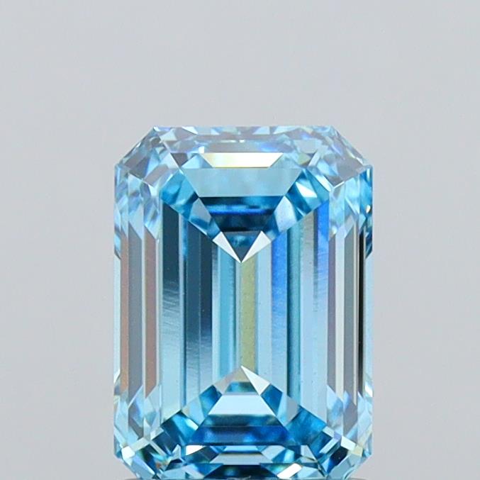 1.79 Carat Emerald Shaped, Ideal Cut, VS1 Clarity, IGI Certified Lab Grown Diamond