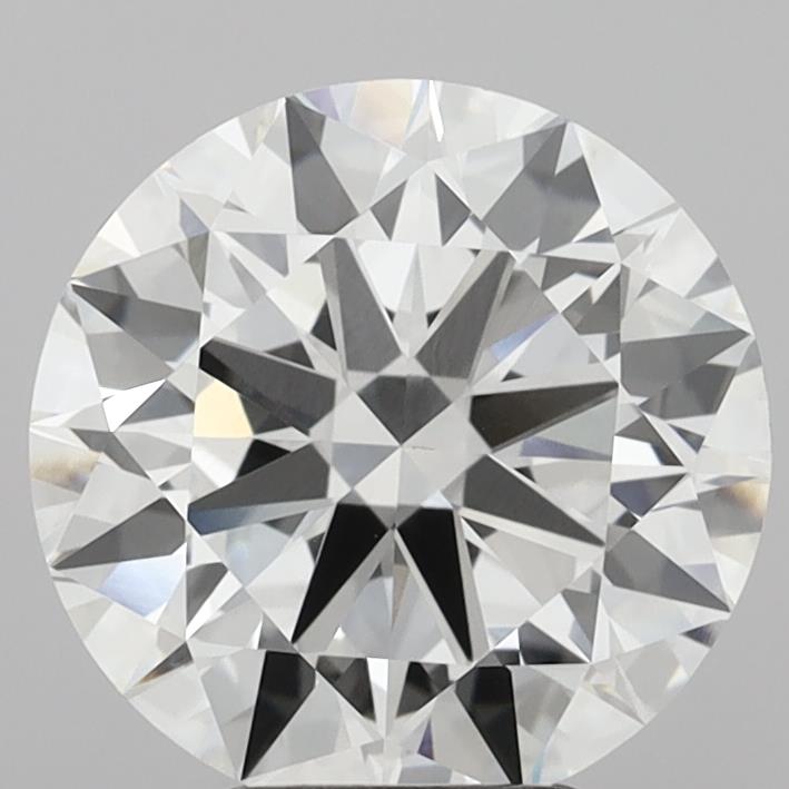 4.70 Carat Round Shaped, Excellent Cut, E Color, VVS1 Clarity, IGI Certified Lab Grown Diamond