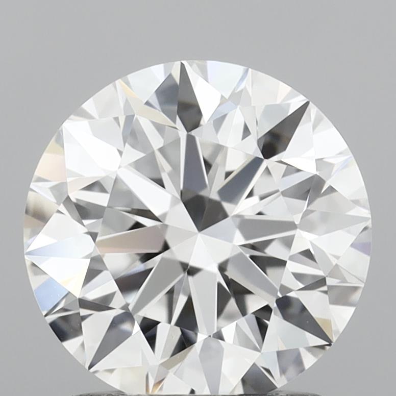 1.51 Carat Round Shaped, Ideal Cut, D Color, VVS2 Clarity, IGI Certified Lab Grown Diamond