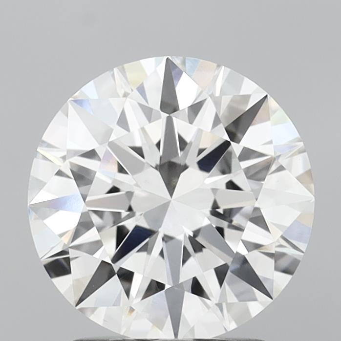 2.09 Carat Round Shaped, Excellent Cut, D Color, VVS2 Clarity, IGI Certified Lab Grown Diamond