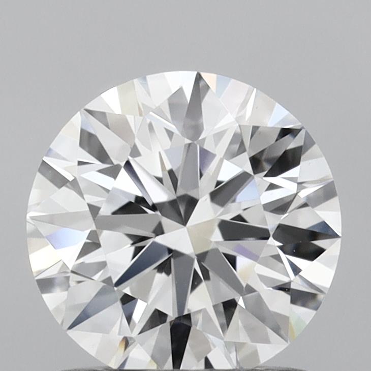 1.05 Carat Round Shaped, Ideal Cut, D Color, VVS2 Clarity, IGI Certified Lab Grown Diamond