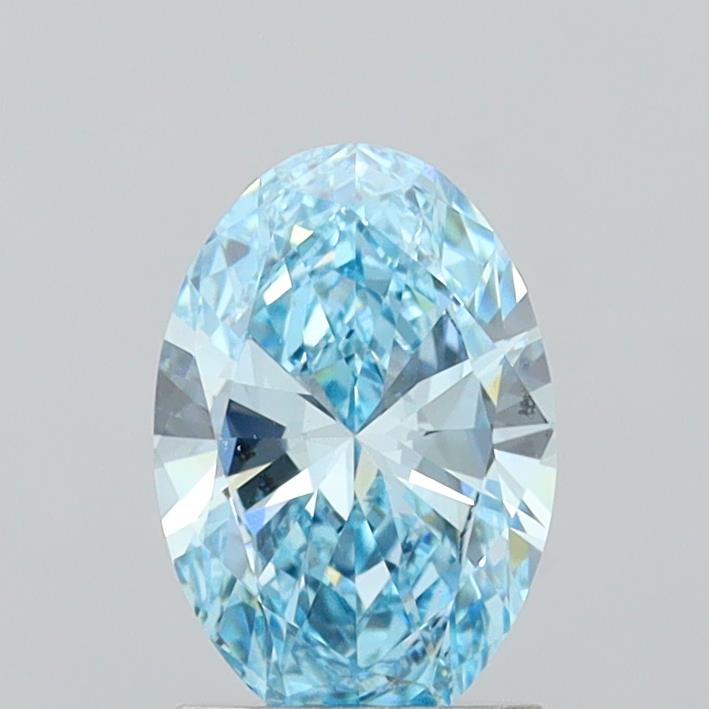 1.44 Carat Oval Shaped, Very Good Cut, VVS2 Clarity, IGI Certified Lab Grown Diamond