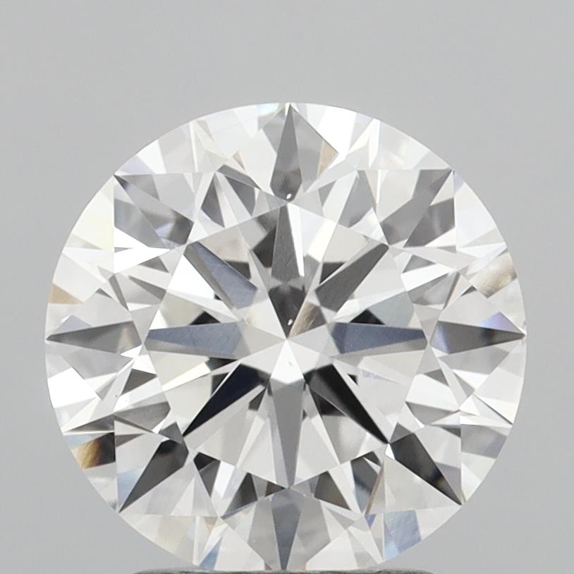 2.50 Carat Round Shaped, Ideal Cut, F Color, VS1 Clarity, IGI Certified Lab Grown Diamond